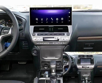 Магнитола для Toyota Land Cruiser Prado 150 2017+ на Android 10 - Carmedia KP-T1211 Магнитола для Toyota Land Cruiser Prado 150 2017+ на Android 10 - Carmedia KP-T1211