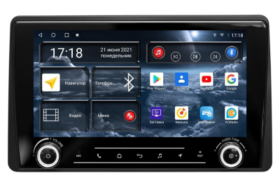 Автомагнитола штатная RedPower K71258 на Android 10 для Renault Arkana (2019+), Duster (2020+)