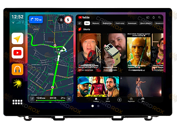 Штатная магнитола Honda Fit 2019+ на Android 10, DSP, 4G, IPS, Carplay - Cardrox CD-4793-13 (11-13 дюймов)