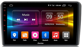 Штатная магнитола для Audi A4, RS4, S4 2000-2008 (B6,B7,8E,8H) на Android 10, DSP, HDMI, Интерьерная подсветка - Carmedia OL-9102-D