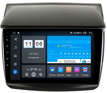 Штатная магнитола VOMI ZX334R9-7862-LTE-4-64 для Mitsubishi PajeroSport 2 2008-2016, L200 2006-2015 на Android 10