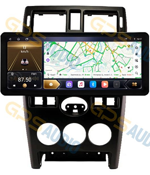 Штатная магнитола 12-14,6" для Lada Priora 2007-2013 (стиль LUX ONE) - Carmedia OL-9066-2