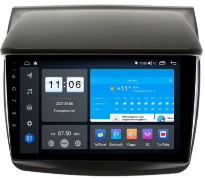 Штатная магнитола VOMI ZX334R9-7862-LTE-4-64 для Mitsubishi PajeroSport 2 2008-2016, L200 2006-2015 на Android 10