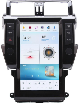 Магнитола Tesla для Toyota LC PRADO 150 2009-2013 high на Android 11 CARMEDIA ZF-1817H-Q6