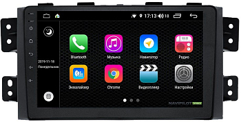 Штатное головное устройство KIA Mohave (2008-) 9 дюймов на Android 10 NaviPilot NPD10L-WTG-K465-09