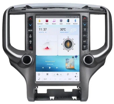 Магнитола Tesla для DODGE RAM 2020+ на Android 11 - Carmedia ZF-1265-Q6