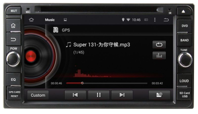 Штатная автомагнитола TOYOTA Camry 2002-2006 Corolla 2000-2007 Corolla 2013+ E170/E180,GT 86 2012+, в Highlander 2000-2007, Hilux/ Fortuner 2005-2011 Hilux Pick Up 2011+, RAV4 2000-2005, 4Runner 2003-2009 (IV) Sequoia  Carmedia XN-6952-P5 Android 10 DSP