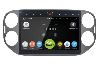 Штатная магнитола Roximo CarDroid RD-3704D для Volkswagen Tiguan (Android 9.0) DSP