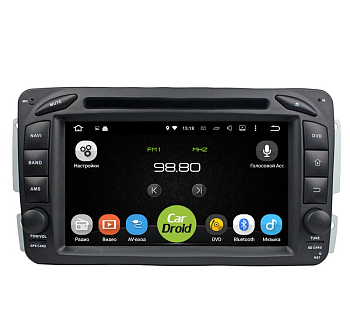 Штатная магнитола Roximo CarDroid RD-2502D для Mercedes Benz W203 W208 W209 W463 W639 Vito Viano Vaneo (Android 10) DSP Штатная магнитола Roximo CarDroid RD-2502D для Mercedes Benz W203 W208 W209 W463 W639 Vito Viano Vaneo (Android 10) DSP