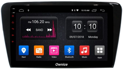 Штатная магнитола Ownice G30 S1916J для Skoda Octavia A7 (Android 9.0)