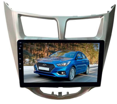 Магнитола Hyundai Solaris 2010-2017 LeTrun 1915-4217 9 дюймов VT Android 10.x MTK-L 2+16 Gb ASP