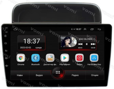 Штатная магнитола VOMI AK594R9-MTK Toyota Land Cruiser 100 1998-2002 со штат.нави, Lexus LX470 J100 1998-2002 со штат.нави (дорест, Америка) на Android 10