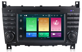 Штатная автомагнитола Mercedes-Benz G-класс W463 2007-2012, C-класс W203 2004-2007, CLK, CLC, SLK Carmedia XN-M790-P5 Android 10 DSP