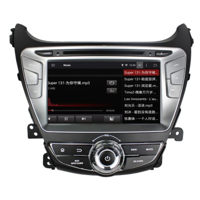 Штатная автомагнитола Hyundai Elantra 2013+ Carmedia KD-8054-P6 Android 9.0 DSP