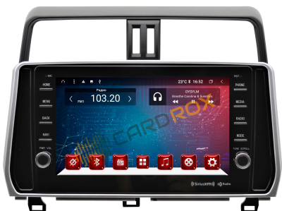 Штатная магнитола Toyota Prado 150 2018+ на Android 10 CARDROX FD-4096-TS10-6-128
