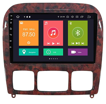 Штатное головное устройство MERCEDES S-класс 1998-2005 (W220) на Android 10 Carmedia MKD-M803-P6