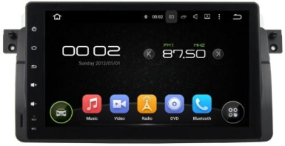 Штатное головное устройство для BMW 3 серия 1998-2006 (E46), M3 на Android 8.0 Carmedia KDO-9506