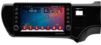 Головное устройство на Android 10 для Toyota Aqua 2011-2014 CARDROX FD-4318-TS10-4-64 с кнопками и DSP процессором
