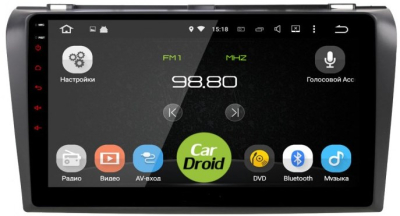 Штатная магнитола Roximo S10 RS-2414 для Mazda 3 2009-2012 (Android 10)