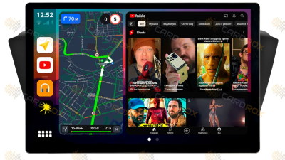 Штатная магнитола Skoda Fabia 2014-2018 на Android 10, DSP, 4G, IPS, Carplay - Cardrox CD-4472-13 (11-13 дюймов)