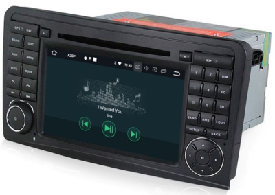 Штатное головное устройство MERCEDES ML класс W164 2005-2011, GL класс X164 2006-2012  на Android 10 Carmedia MKD-7008-P6