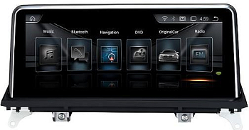 Штатная автомагнитола BMW X6, X5 2018-2019 EVO Carmedia XN-B1100 Android 10