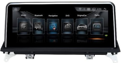 Штатная автомагнитола BMW X6, X5 2018-2019 EVO Carmedia XN-B1100 Android 10