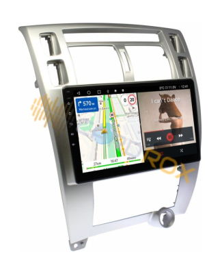 Штатная магнитола Hyundai Tucson 2004-2009 серебро на Android 11 - Cardrox CD-4509M