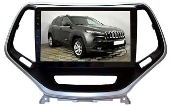 Штатная магнитола для Jeep Cherokee с 2014 года LeTrun 1880-2466 10 дюймов KD Android 8.1 MTK-L 2+16 Gb