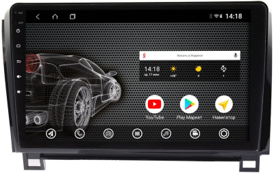 Штатная магнитола на Android 10 VOMI ST2846-TS9 для Toyota Tundra 2007-2013, Sequoia 2008-2017