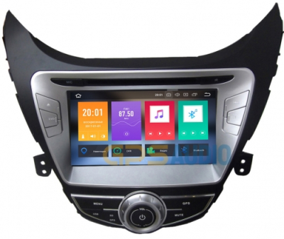 Штатное головное устройство для HYUNDAI Elantra 2011-2012, AVANTE 2011, I35 2011 на Android 8.0 Carmedia KDO-8028