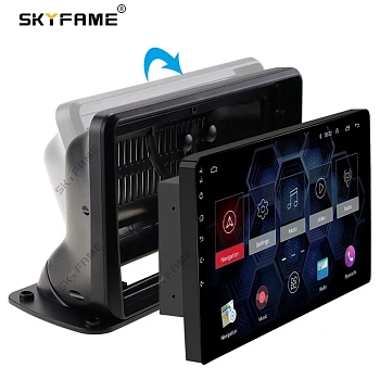 Универсальная магнитола на торпеду 9 дюймов на Android 10, DSP, HDMI, Интерьерная подсветка - Carmedia SF-9000-D