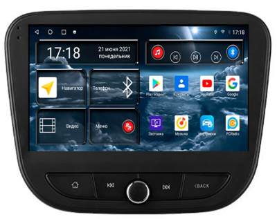 Автомагнитола штатная с 2K экраном Redpower 75422 на Android 10 для Chevrolet Equinox 3-поколение (09.2016-02.2021)