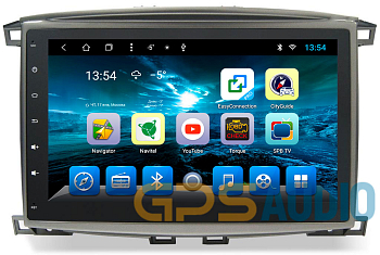 Штатное головное устройство Toyota Land Cruiser 100 2002-2008 на Android 9.0 CARMEDIA KR-1099-T8