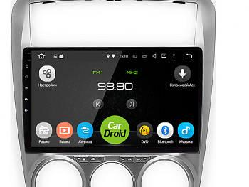 Штатная магнитола Roximo CarDroid RD-3105F для FAW Besturn B50, 2009-2016
