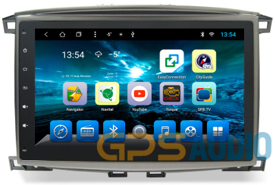 Штатное головное устройство Toyota Land Cruiser 100 2002-2008 на Android 9.0 CARMEDIA KR-1099-T8