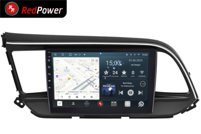 Автомагнитола штатная с 2K экраном RedPower 71194 Slim на Android 10 для Hyundai Elantra 6 поколение (08.2018 - 12.2020)