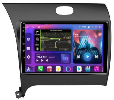 Штатная магнитола для Kia Cerato 2013-2018 (YD) на Android 13, QLED/2K, 4G - FarCar S500 Plus (280M)