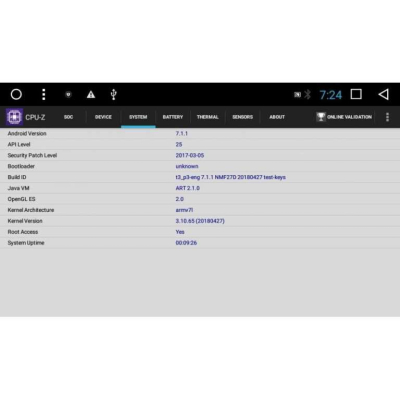 Универсальная автомагнитола 2DIN LeTrun 2863 на Android 7.0
