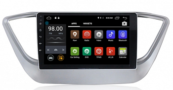 Штатное головное устройство Android 6.0 Carmedia MKD-1057 для HYUNDAI Solaris 2017+