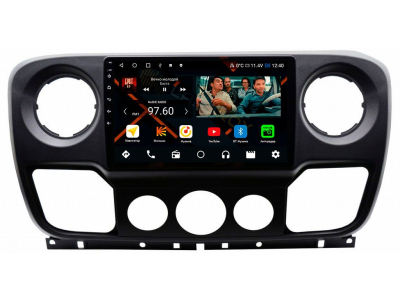 Штатная магнитола Renault Master 2010-2019 на Android 11, DSP, 4G, IPS / QLED 2K, Carplay - Cardrox CD-4760