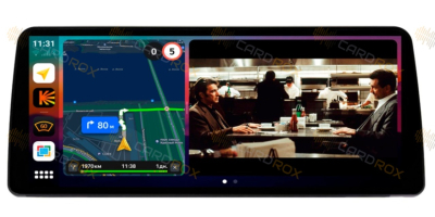 Штатная магнитола Subaru Outback, Legacy 2003-2009 взамен верхнего бардачка на Android 10, DSP, 4G, IPS, Carplay - Cardrox CD-4812-12 (12 дюймов)