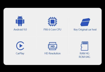 Штатное головное устройство Tesla для Range Rover DISCOVERY 2010-2012 DENSO  на Android 9.0 Carmedia NH-R1005-2