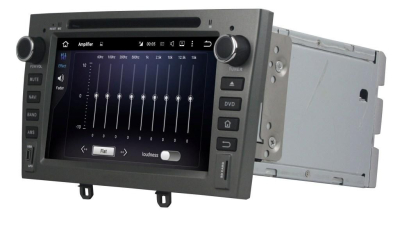 Штатная автомагнитола Android 10 Carmedia XN-7604g-P30 для Peugeot 408 2012+, 308 2008-2014, RCZ 2010-2015 серый