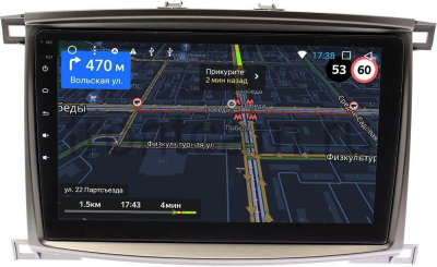 Штатная магнитола для Lexus LX II 470 2003-2007 OEM GT10-1098 Android 10