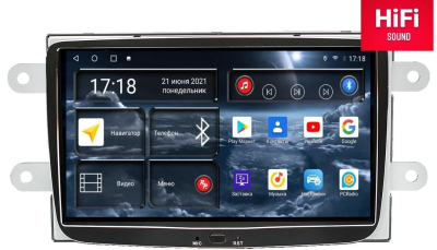 Автомагнитола штатная Redpower 75157 на Android 10 для для Renault Duster, Logan 2, Kaptur (04.2016-08.2020), Sandero 2, Lada XRAY