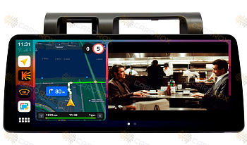Штатная магнитола Toyota Land Cruiser J70/76 2010-2022 черный на Android 10, DSP, 4G, IPS, Carplay - Cardrox CD-4550-12 (12 дюймов)