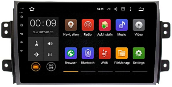 Штатная магнитола Roximo 4G (2K) RX-3502 Suzuki SX4, 2006-2016 (Android 13)