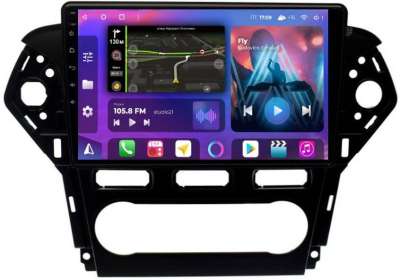 Штатная магнитола для Ford Mondeo 2006-2010 Черная на Android 13, QLED/2K, 4G - FarCar S500 Plus (1231M черная)