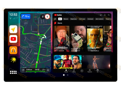 Штатная магнитола Mitsubishi Colt, Colt Plus 2004 - 2012 на Android 10, DSP, 4G, IPS, Carplay - Cardrox CD-4877-13 (11-13 дюймов)